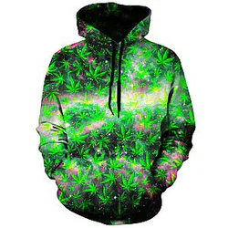 Space Ganja Unisex Galaxy Hoodie