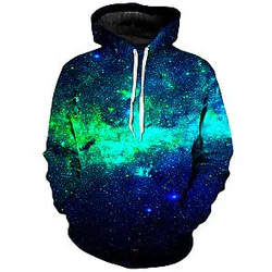 Green Galaxy Hoodie