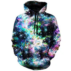 Weird Rave Unisex Galaxy Hoodie