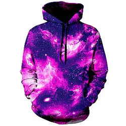 Lush Space Unisex Galaxy Hoodie