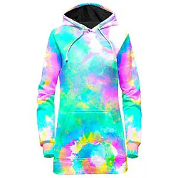 Day Dreaming Galaxy Hoodie Dress
