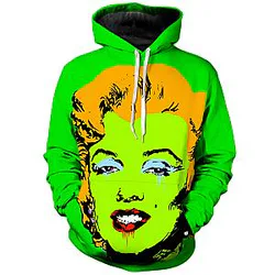 Marilyn Unisex Galaxy Hoodie