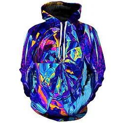 Warped Unisex Galaxy Hoodie