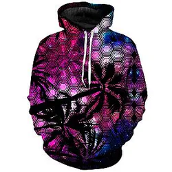 Galaxy In My Palm Unisex Galaxy Hoodie