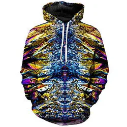 Golden Cluster Unisex Galaxy Hoodie