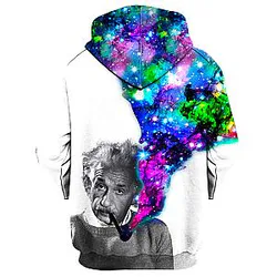 Einstein Puffs Galaxy Hoodie