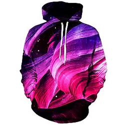 Beneath Unisex Galaxy Hoodie