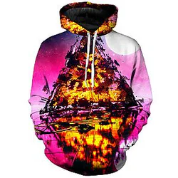 Deep Sleep Unisex Galaxy Hoodie