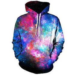 Dazzling Dimensions Unisex Galaxy Hoodie