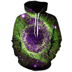 Slime Nebula Unisex Galaxy Hoodie
