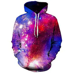 Starsplosion Unisex Galaxy Hoodie