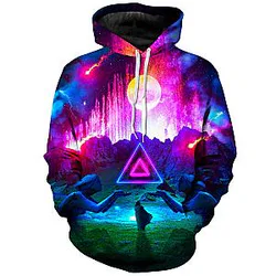 Fountain Unisex Galaxy Hoodie