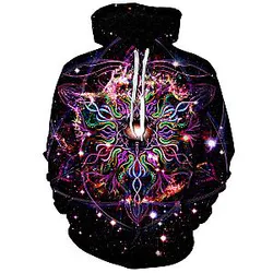 Nebudala Unisex Galaxy Hoodie
