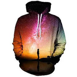 Reflection Unisex Galaxy Hoodie