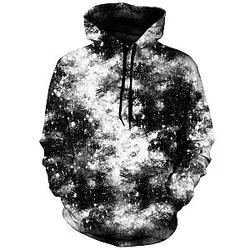 Deep Dark Galaxy Unisex Galaxy Hoodie