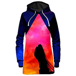 Gilgamesh Galaxy Hoodie Dress