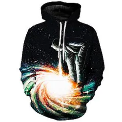 Cosmic Vomit Galaxy Hoodie