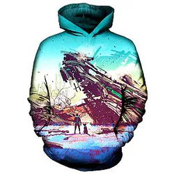 No Escape Galaxy Hoodie