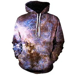 Interstellar Connection Unisex Galaxy Hoodie
