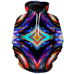 Saturated Eyes Unisex Galaxy Hoodie