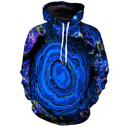 Blue Moon Unisex Galaxy Hoodie