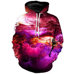 Peter's Paradise Unisex Galaxy Hoodie