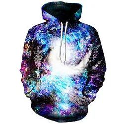 Cyclone Unisex Galaxy Hoodie