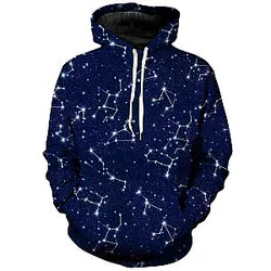 Zodiac Constellation Galaxy Hoodie