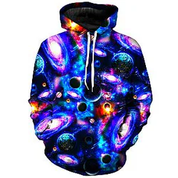 Battle of Galaxies Galaxy Hoodie