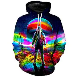 Wavey Unisex Galaxy Hoodie