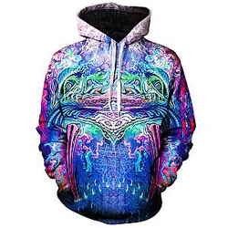 Symetricity Unisex Galaxy Hoodie