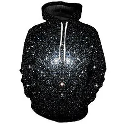 Deep Contact Unisex Galaxy Hoodie