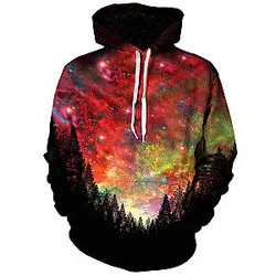 Rasta Woods Unisex Galaxy Hoodie