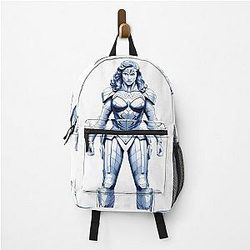 Gal Gadot comic anime design by ironpalette backpack