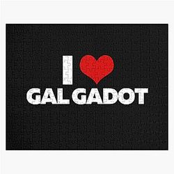 I Love Gal Gadot Jigsaw Puzzle
