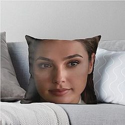 Gal Gadot Album Throw Pillow