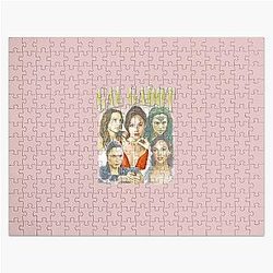Gal Gadot Retro Collage Art Jigsaw Puzzle