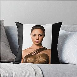 Gal Gadot Art Throw Pillow