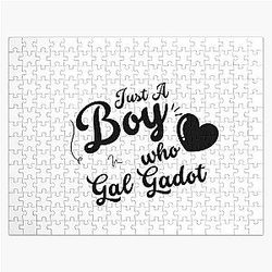 Just A Boy Who Loves Gal Gadot Puzzle