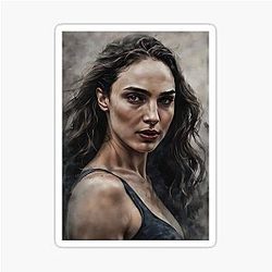 Fan Art Gal Gadot Sticker