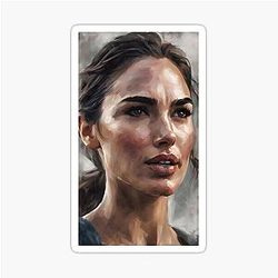Fan art Gal Gadot sticker