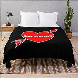 In Love with Gal Gadot Throw Blanket