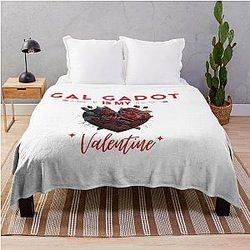 Gal Gadot Is Valentine Throw Blanket