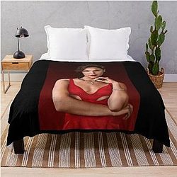 You Need Gal Gadot Gifts for Music Fans Throw Blanket