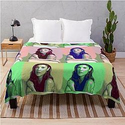 Gal Gadot Pop Art Throw Blanket