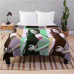 Gal Gadot Pop Art Throw Blanket