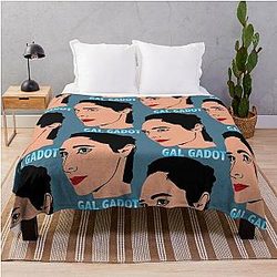 Gal Gadot Throw Blanket