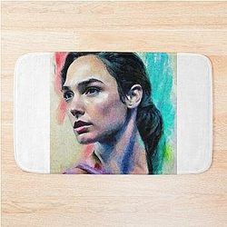 Artistic set with Gal Gadot Bath Mat