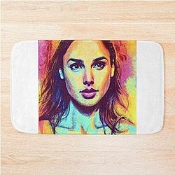 Gal Gadot in Colour Bath Mat