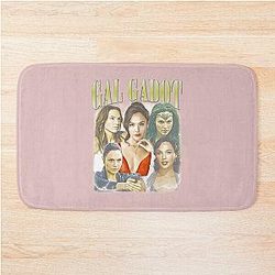Gal Gadot Retro Art Bath Mat
